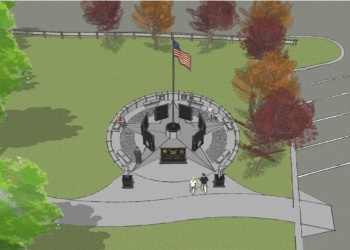 Example Memorial Presentation Rendering