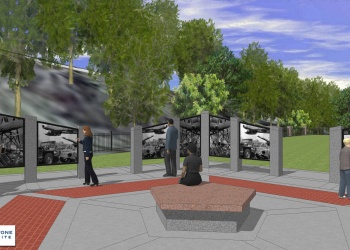 Example Memorial Presentation Rendering