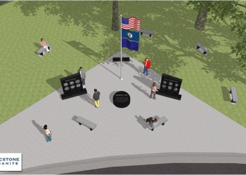 Example Memorial Presentation Rendering