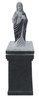 TS 1292 - Sacred Heart lid on square pedestal