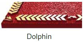 Dolphin Bronze Border