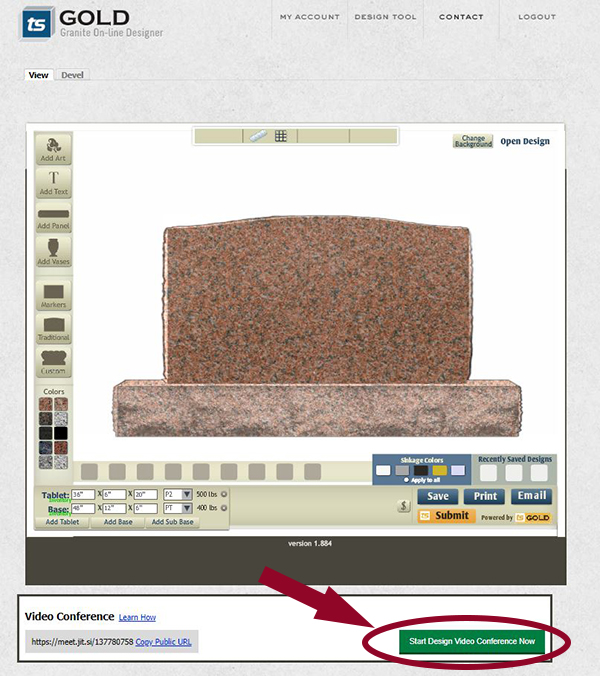 Granite Online Designer